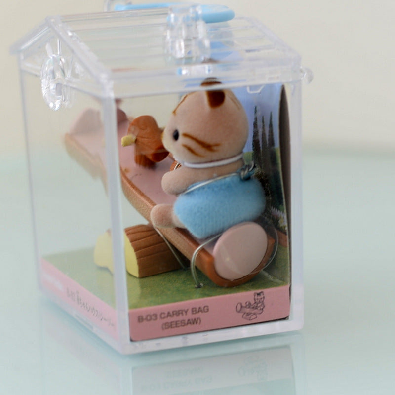 Bolsa para llevar bebé Balancín Gato B-03 Familias Sylvanian Calico Critters