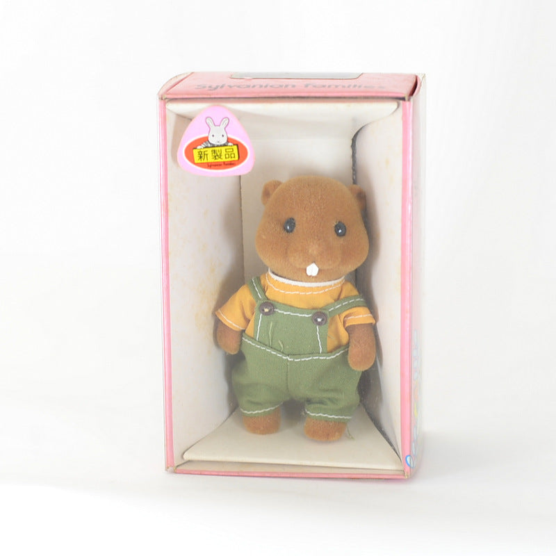 Vintage Beaver Father BI-01-850 1986 Sylvanian Families Calico Critters