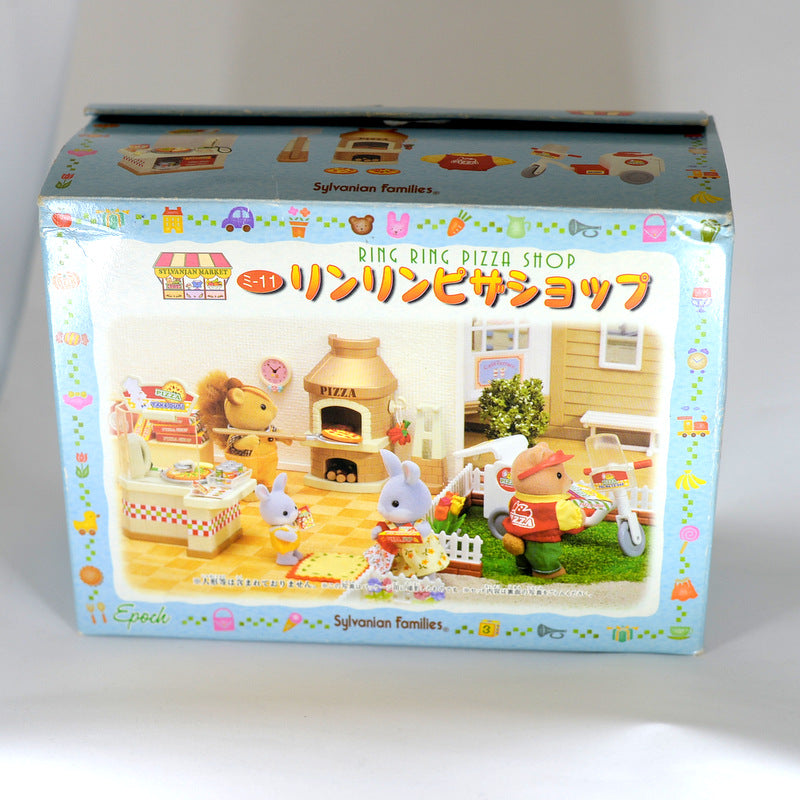 Vintage Ring Ring Pizza Shop MI-11 1999 Sylvanian Families Calico Critters