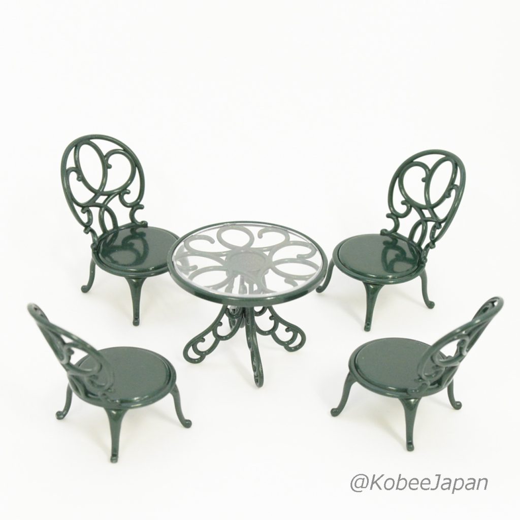 Garden Table And Chair Set KA-621 Sylvanian Families Calico Critters