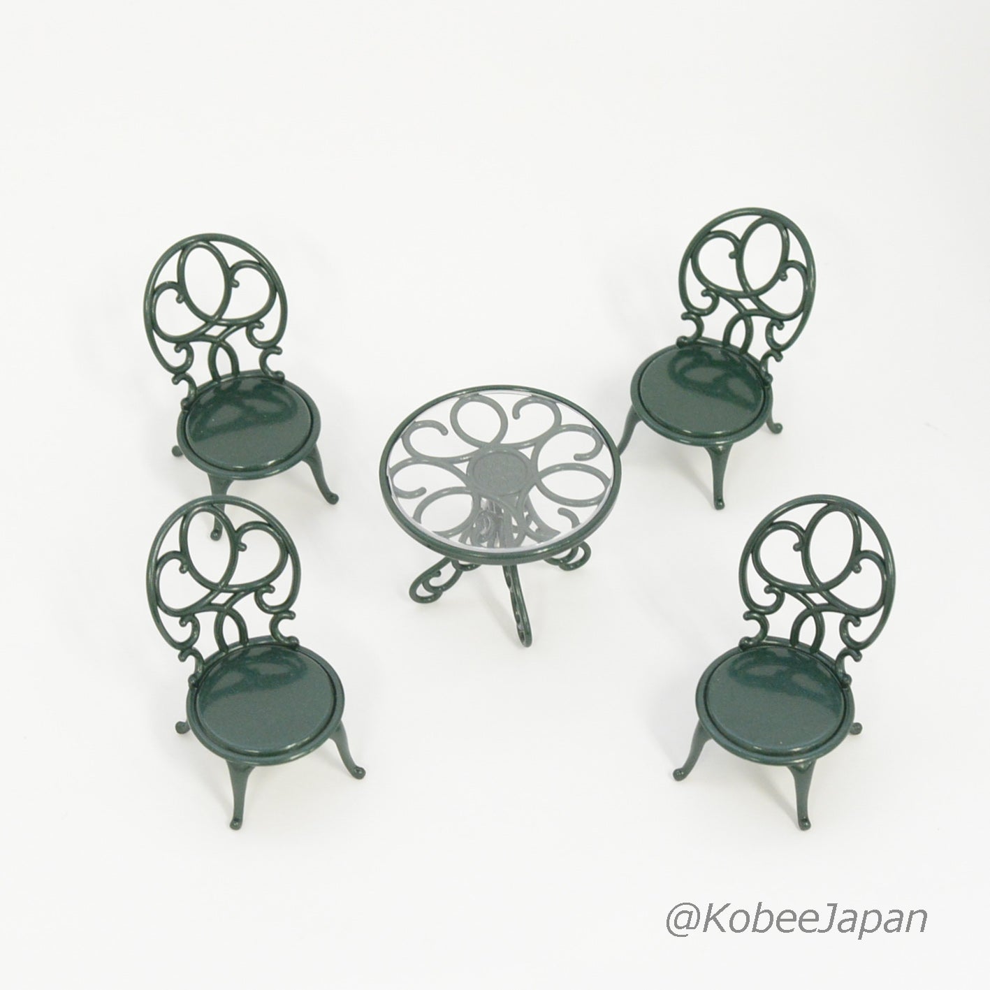 Ensemble table et chaises de jardin KA-621 Sylvanian Families Calico Critters