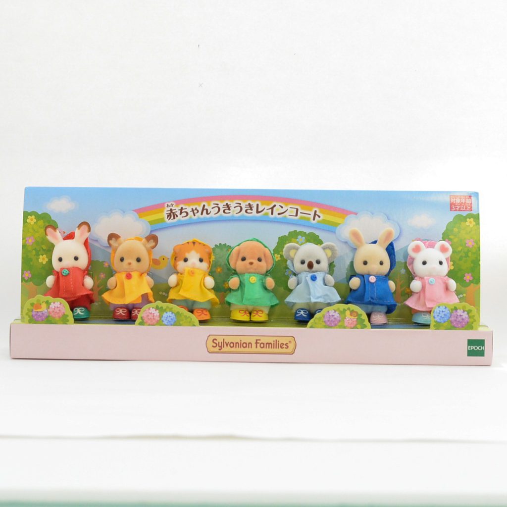 Imperméable Bébés 2019 Familles Sylvanian Calico Critters