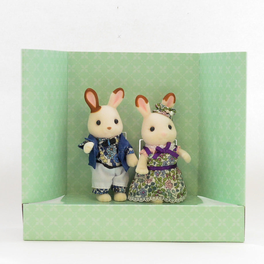 Flowery Garden Couple Liberty Print 2021 Sylvanian Families Calico Critters