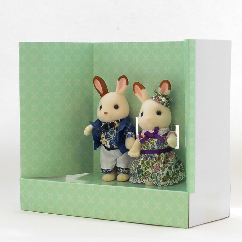 Pareja de Jardín Florido Estampado Liberty 2021 Sylvanian Families Calico Critters