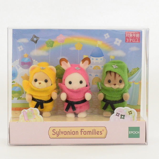 Ninja Baby Trio 2021 Sylvanian Families Calico Critters