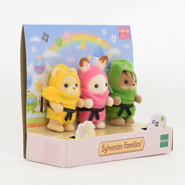 Ninja Baby Trio 2021 Familles Sylvanian Calico Critters