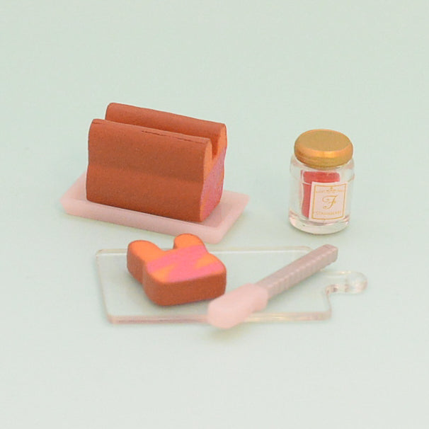 Capsules Toy Cake Shop In The Forest 5pc Set 2021 Sylvanian Families Calico Critters