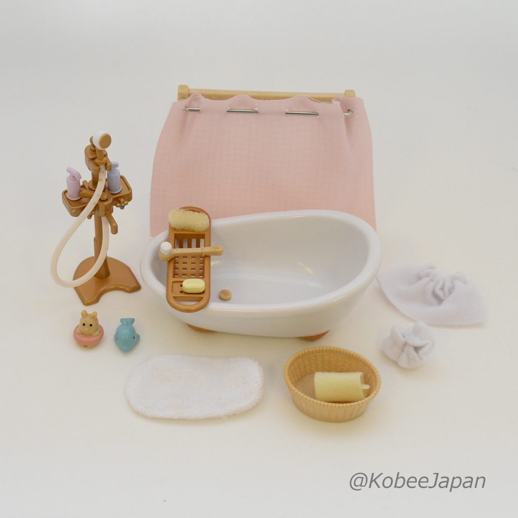 Bath Set KA-605 Sylvanian Families Calico Critters