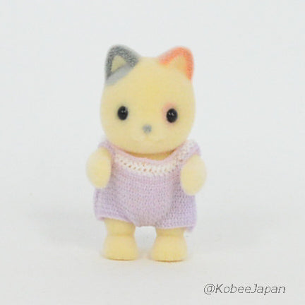 Whiskers Spotted Cat Baby NI-35 Sylvanian Families Calico Critters