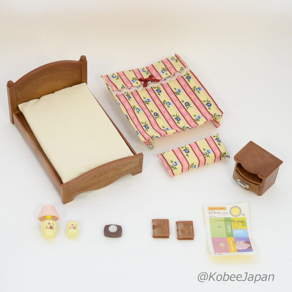Semi-Double Bed for Bedroom KA-512 Sylvanian Families Calico Critters