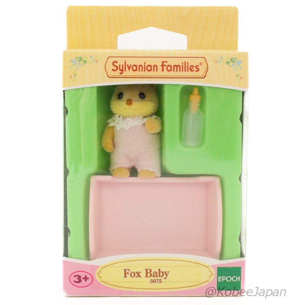 Fox Baby Pink Sylvanian Families Calico Critters