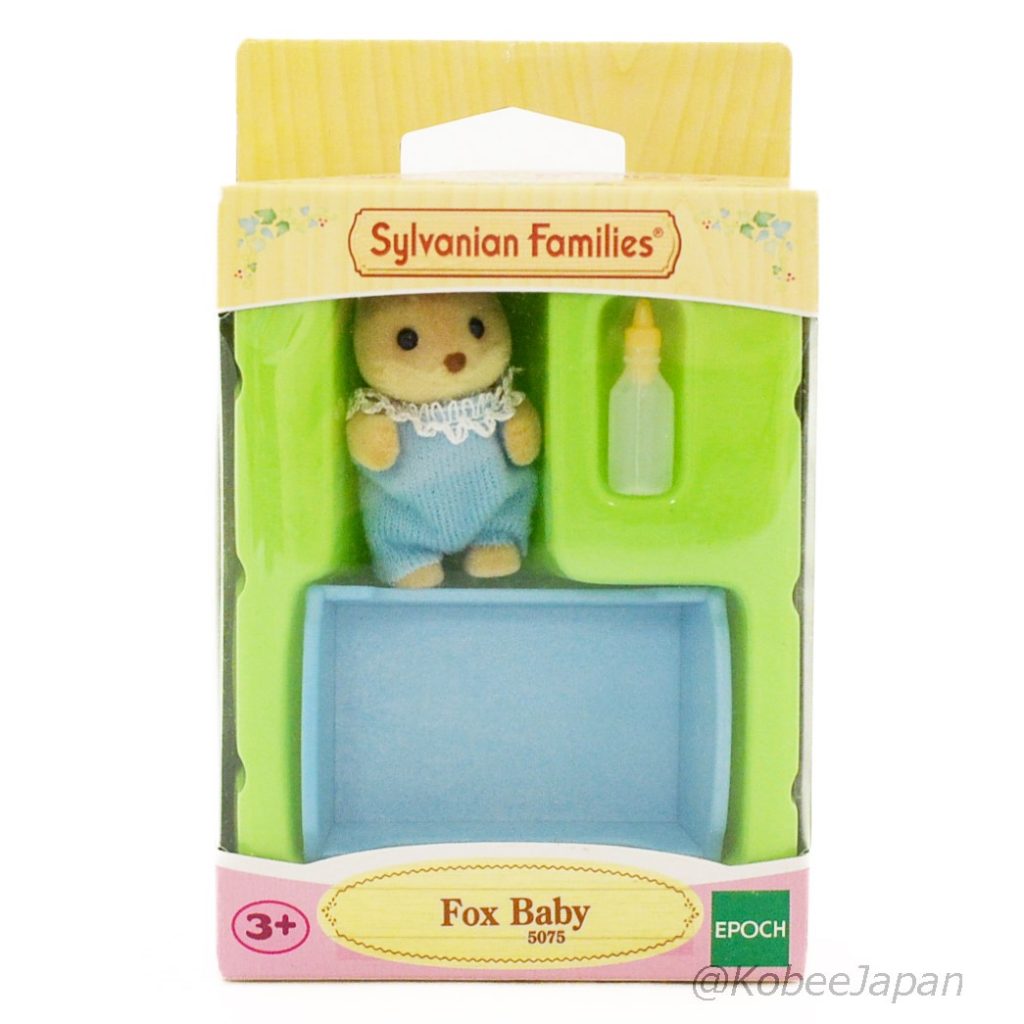 Fox Baby Blue Sylvanian Families Calico Critters