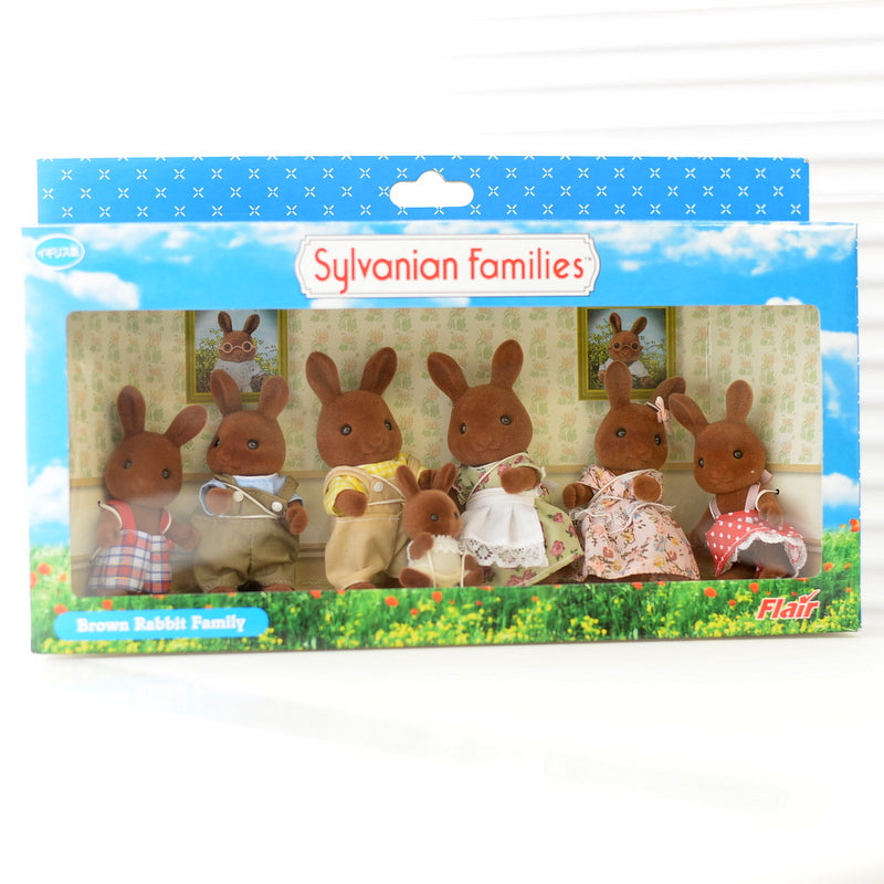 Brown Rabbit Baby Wildwood Flair 4163 Sylvanian Families Calico Critters
