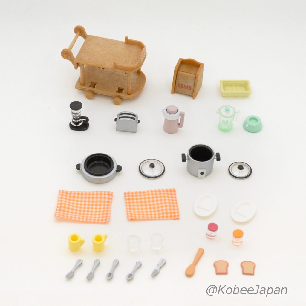 Set de Electrodomésticos de Cocina KA-407 Sylvanian Families Calico Critters