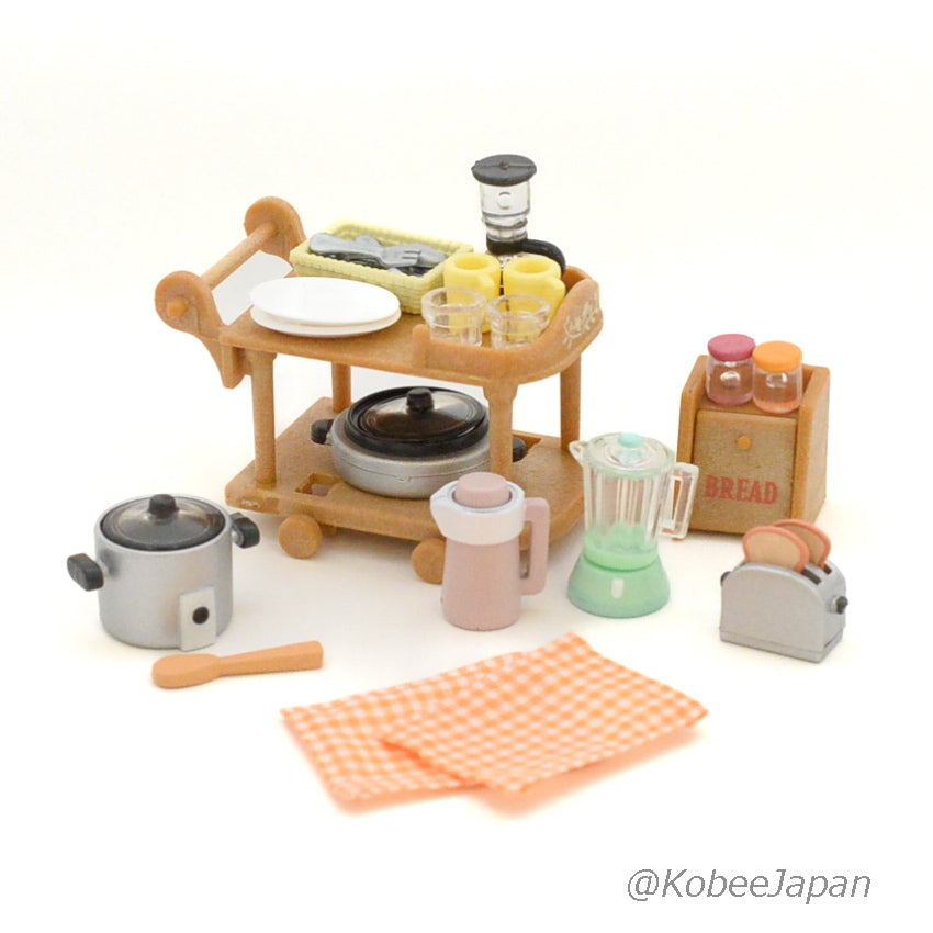 Ensemble d'appareils de cuisine KA-407 Sylvanian Families Calico Critters