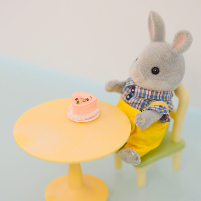 Valentine Cake 3Pcs Set For Miniature Dollhouse