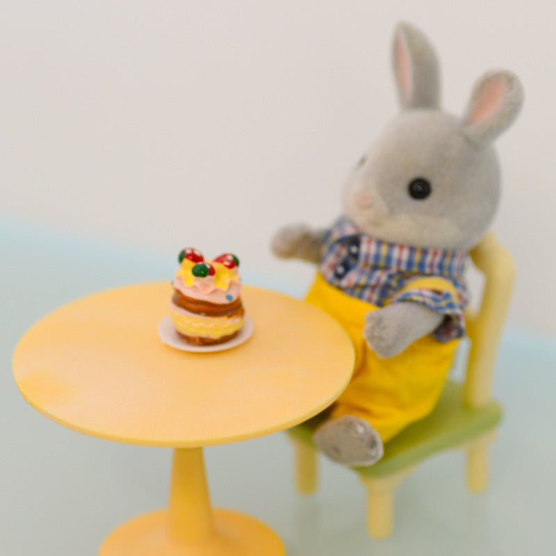 Valentine Cake 3Pcs Set For Miniature Dollhouse