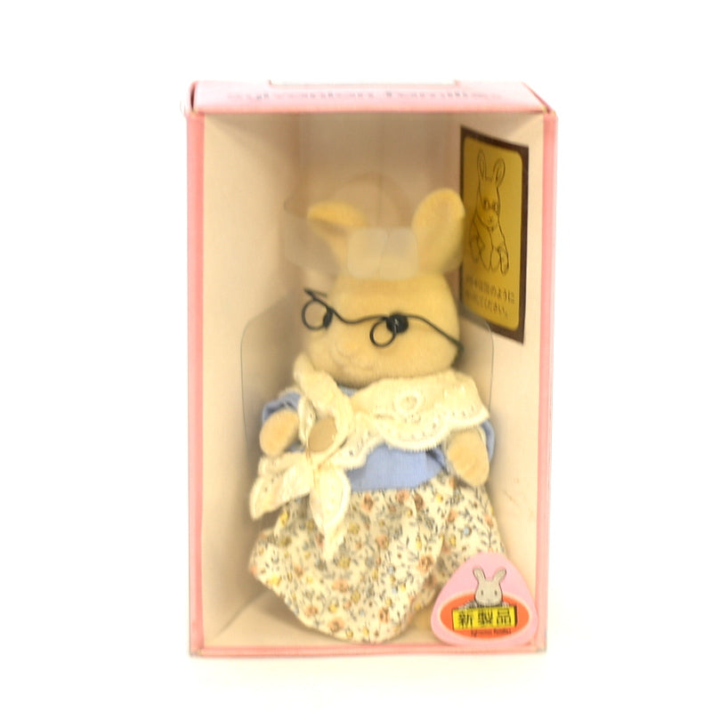 Vintage Ivory Rabbit Grandmother U-27-950 1987 Sylvanian Families Calico Critters