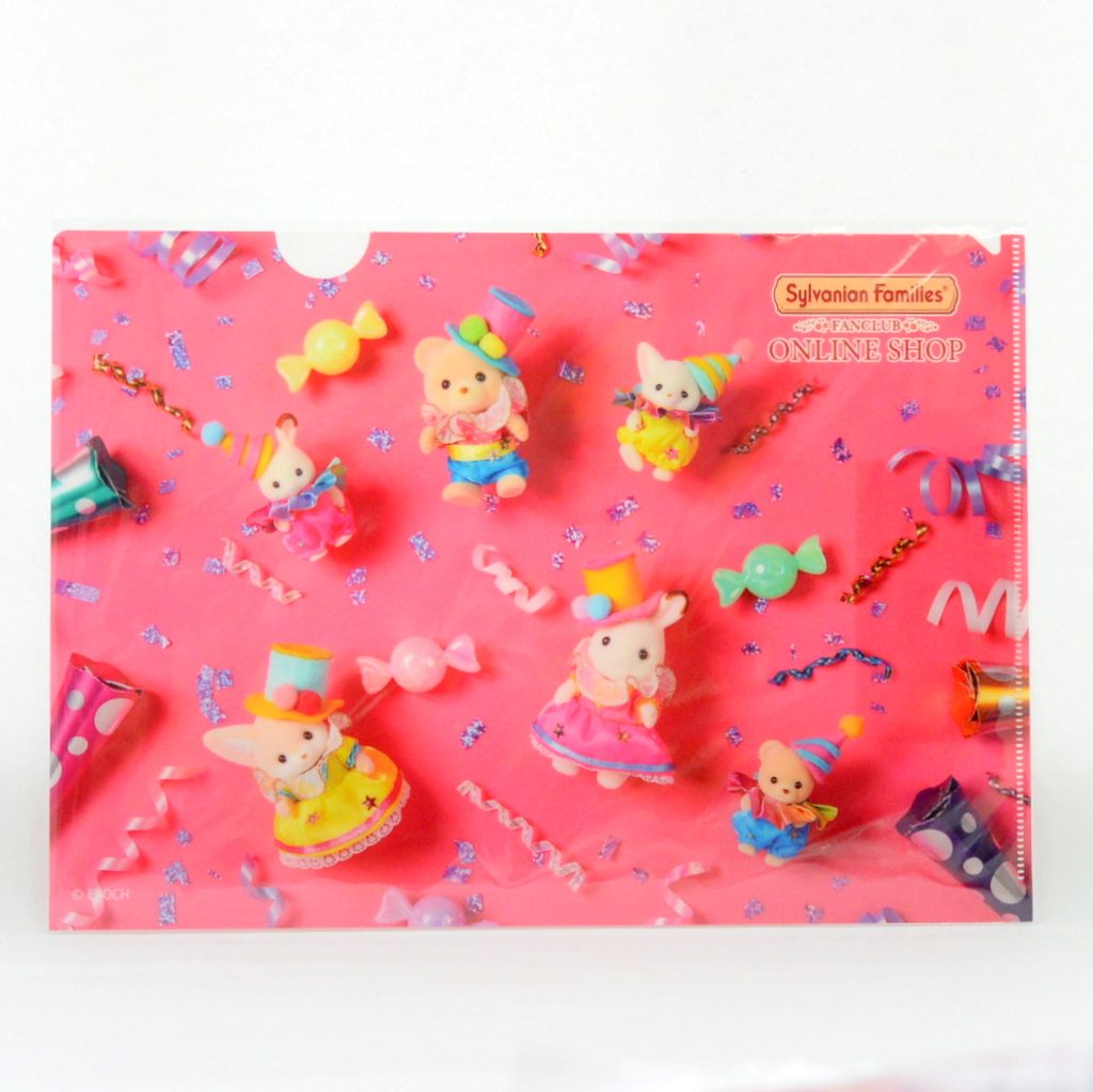 Sylvanain Families Online Shop Clear File Folder 2022 Sylvanian Families Calico Critters