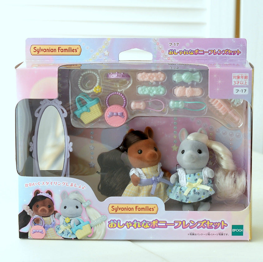 Stylish Pony Friends Set 2021 FU-17 Sylvanian Families Calico Critters