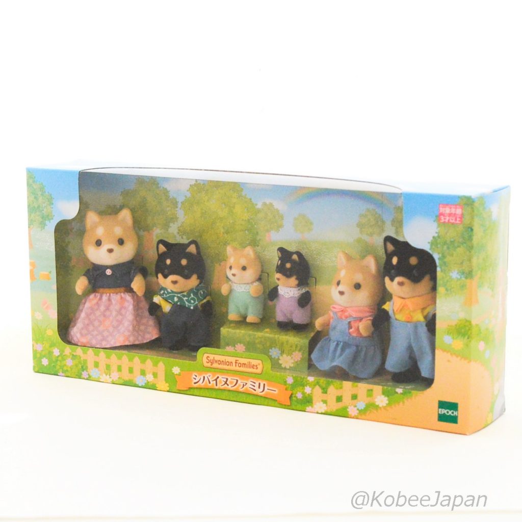 Shiba Inu Dog Family 2021 Sylvanian Families Calico Critters