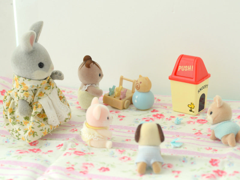 Peanut Snoopy's American Style Goods 2 Practical Items For Dollhouse Re-ment