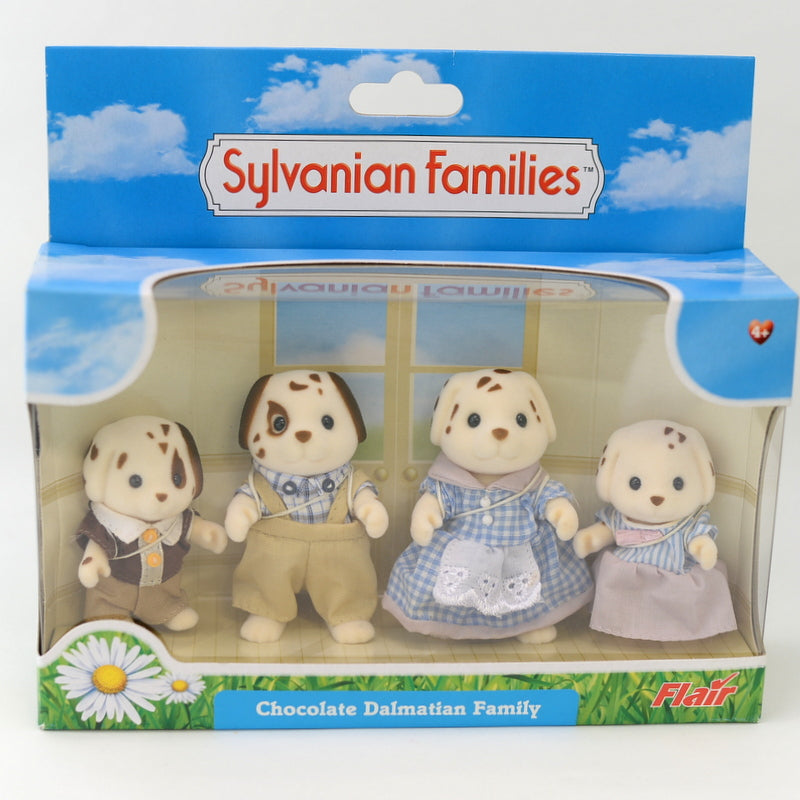 Chocolate Dalmatian Family Flair 2011 Sylvanian Families Calico Critters