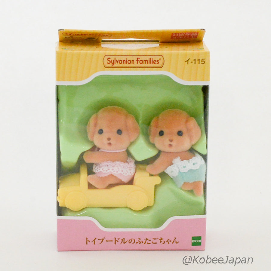 Toy Poodle Baby Twins I-115 Sylvanian Families Calico Critters