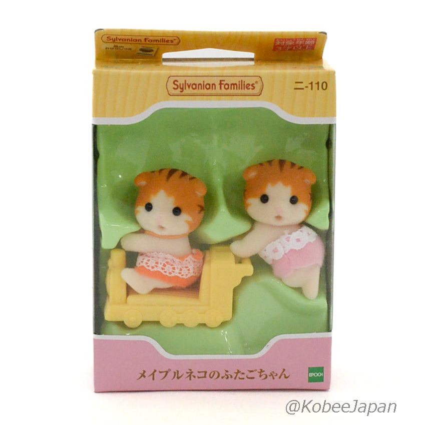Maple Cat Baby Twins NI-110 Sylvanian Families Calico Critters