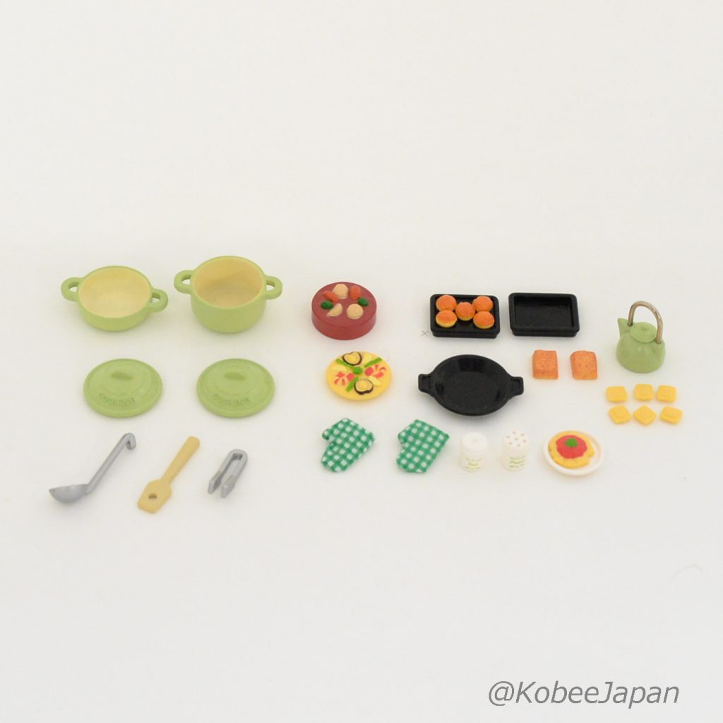 Cooking Set KA-410 عائلات سيلفانيان كاليكو كريترز