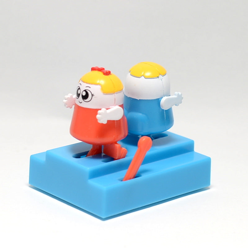 Miniatura de cápsula juguete azul Pokapon juego 2020 Familias Sylvanian Calico Critters