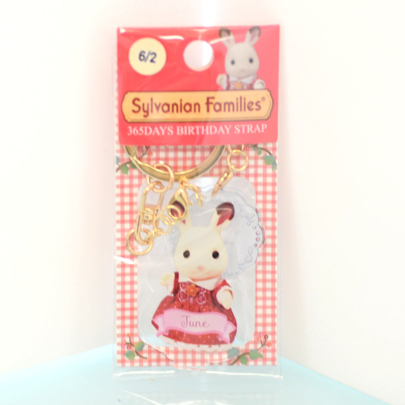 Key Chain Exhibition Monthly June Sylvanian Families Calico Critters