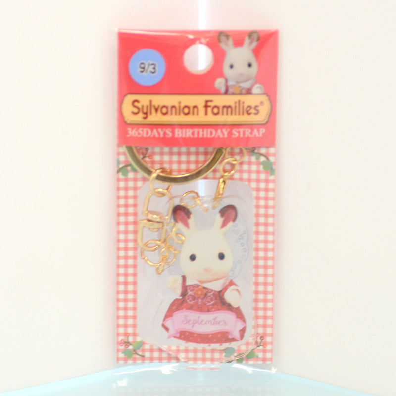 Key Chain Exhibition Monthly September Sylvanian Families Calico Critters