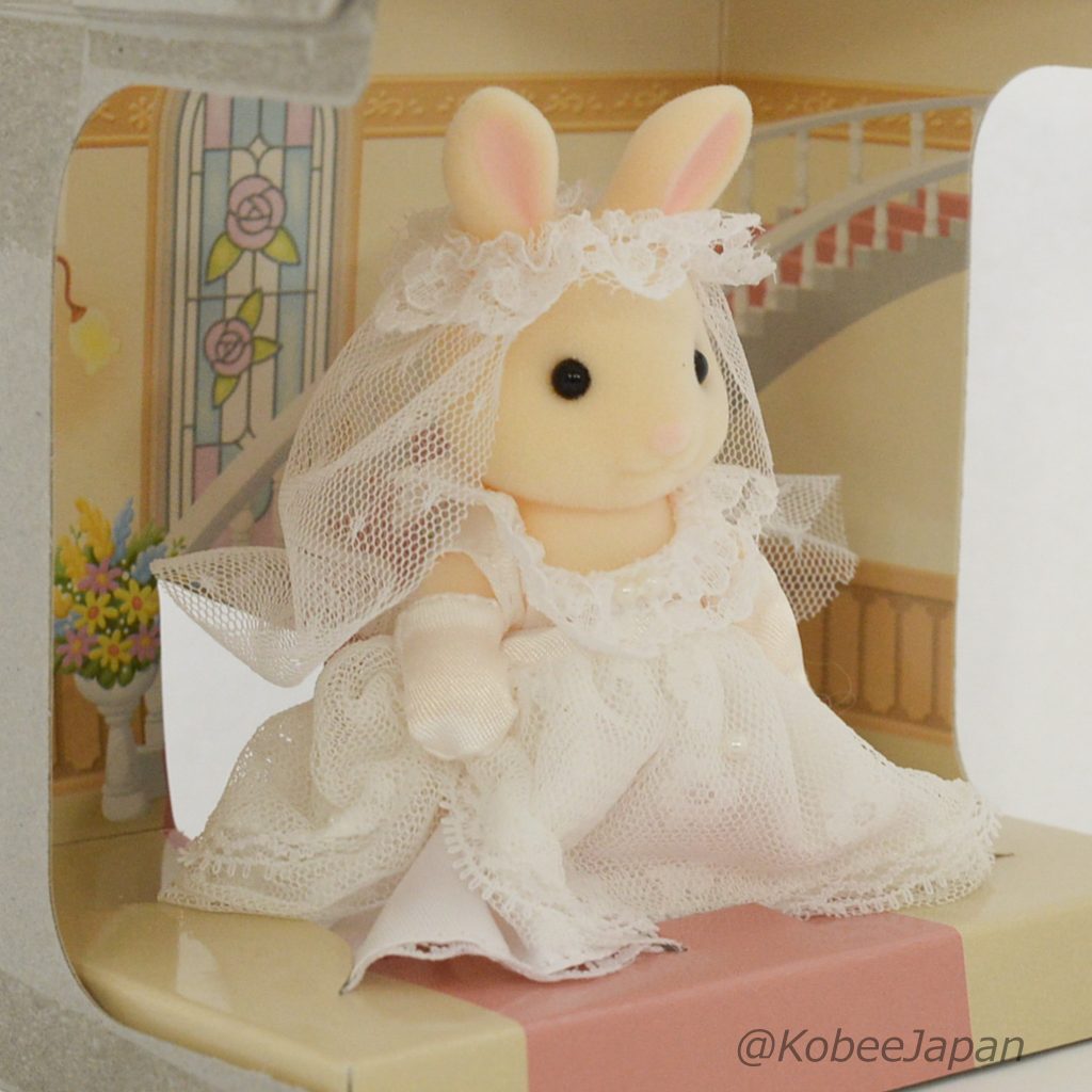 Robe de mariée blanche White Rabbit C-40 Sylvanian Families Calico Critters