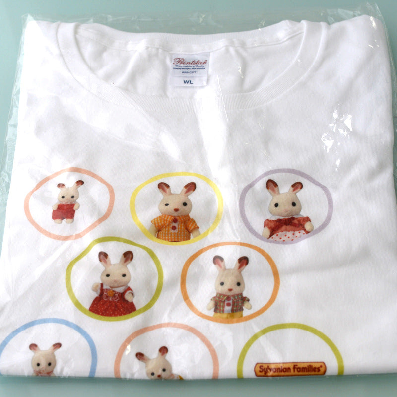 T-shirts d'exposition Taille : Femme Libre Sylvanian Families Calico Critters