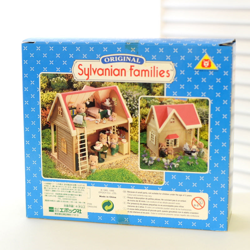 Underwood Badger Family Original 4046 2000 Sylvanian Families Calico Critters