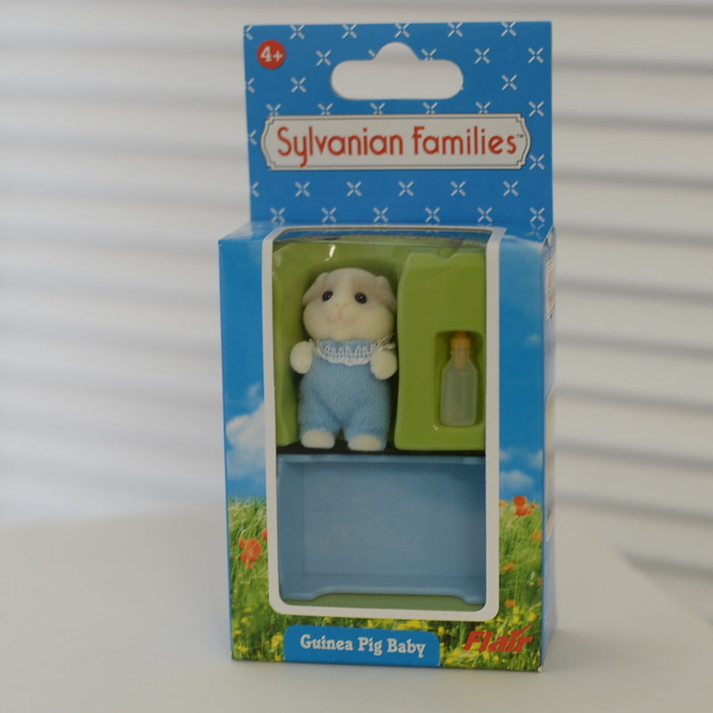 Guinea Pig Baby Blue Flair 4147 2003 Sylvanian Families Calico Critters