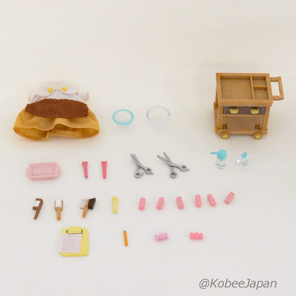 Hairdresser Set FU-02 2004 Sylvanian Families Calico Critters