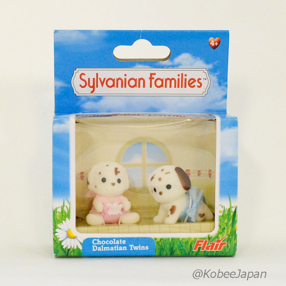 توأم دالميشيان الشوكولاتة Flair 4884F Sylvanian Families Calico Critters