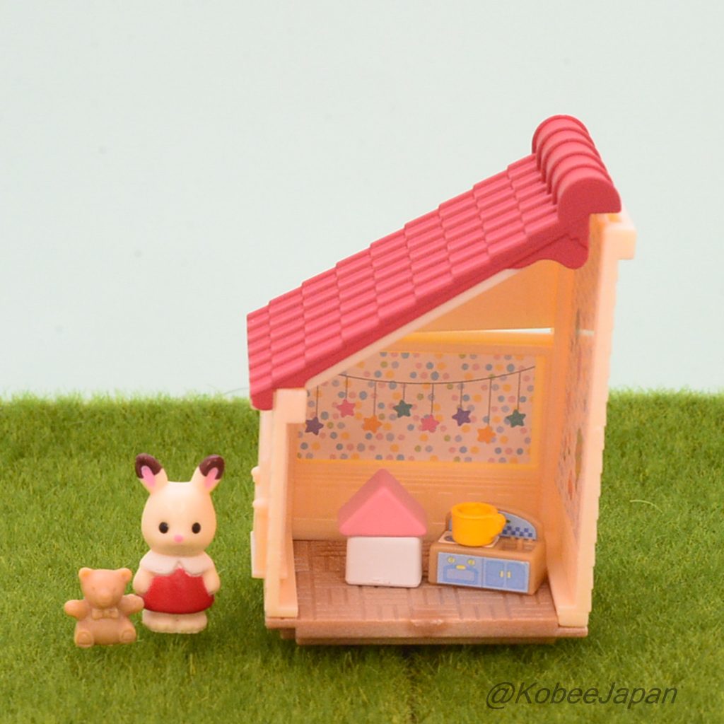 Capsule Toy Room In The Forest 4 4Pcs Set Sylvanian Families Calico Critters