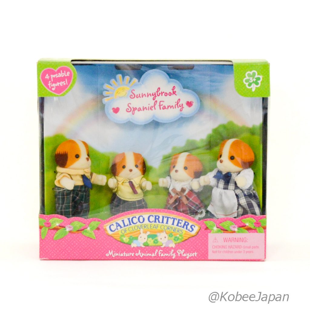كلب عائلة Sunnybrook Spaniel شيفون CC1650 من Calico Critters