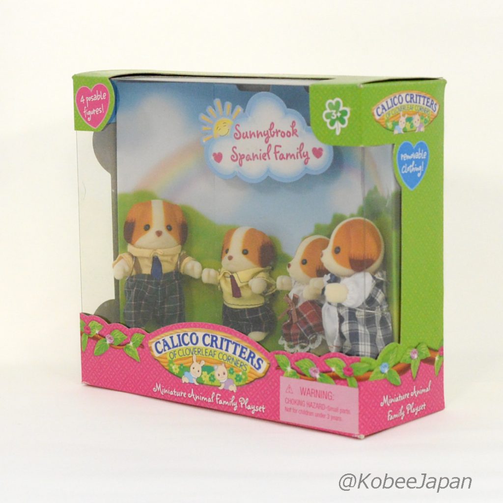 كلب عائلة Sunnybrook Spaniel شيفون CC1650 من Calico Critters