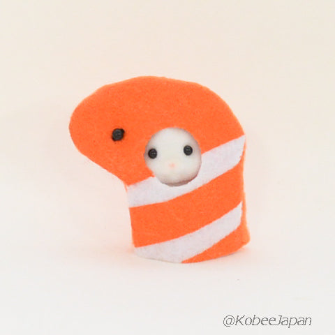 Série Dreamy Parade Petite Souris Guimauve Bébé Familymart 2022 Familles Sylvanian Calico Critters