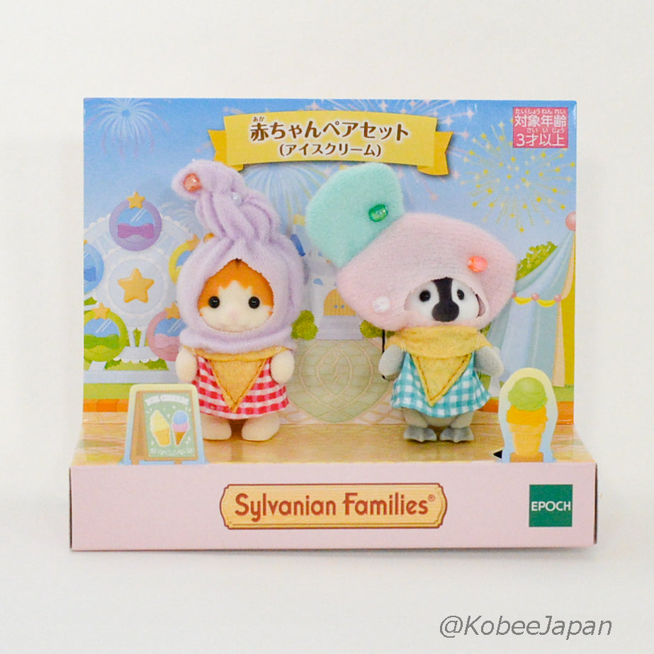 Par de Helados 2022 Sylvanian Families Calico Critters