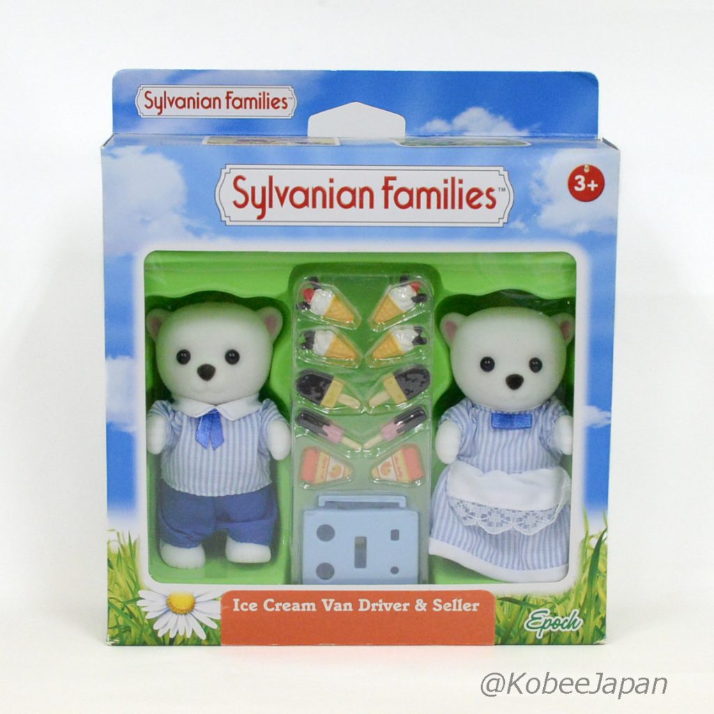 Conductor de Camión de Helados Vendedor 4771 Familias Sylvanian Critters Calico