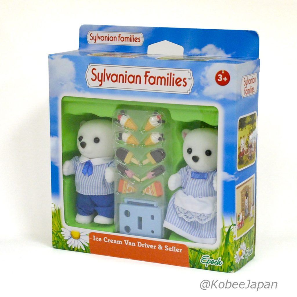Conductor de Camión de Helados Vendedor 4771 Familias Sylvanian Critters Calico