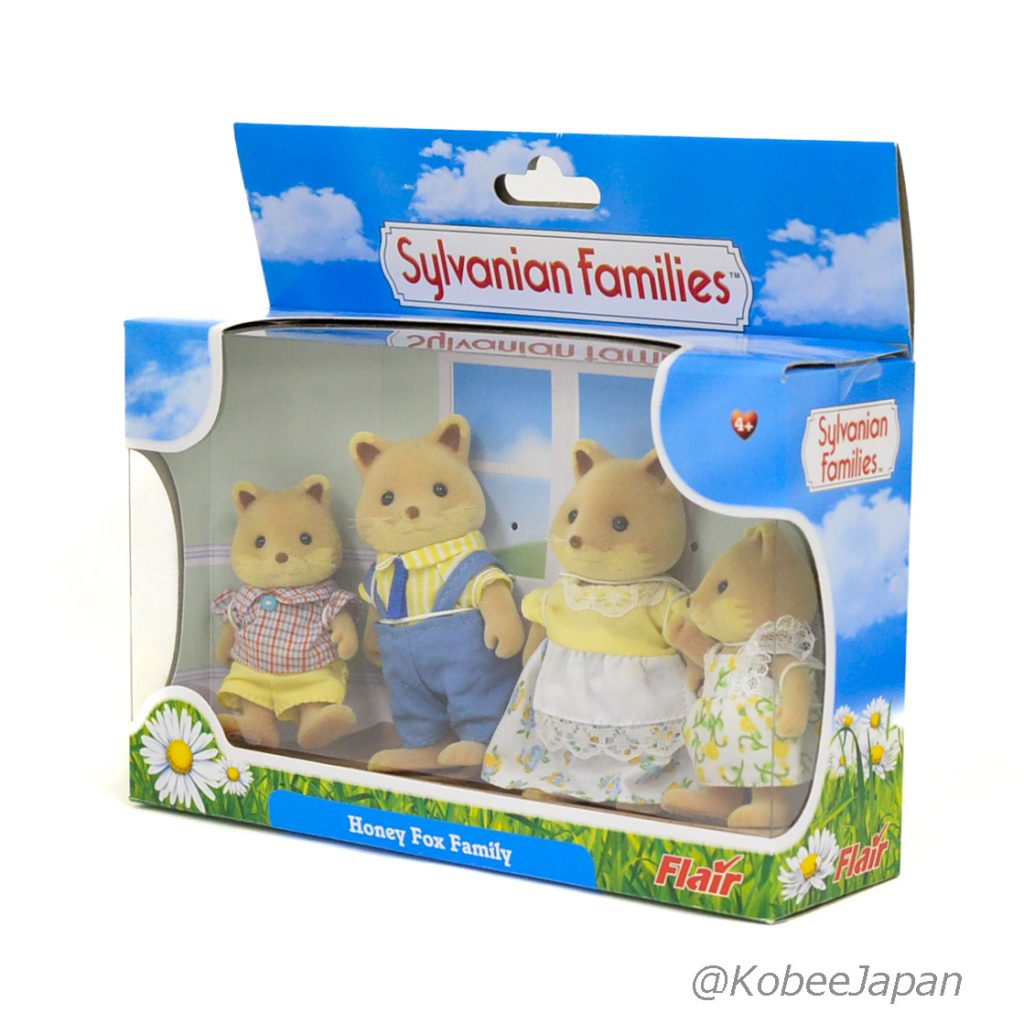 Honey Fox Family Flair Sylvanian Families Calico Critters