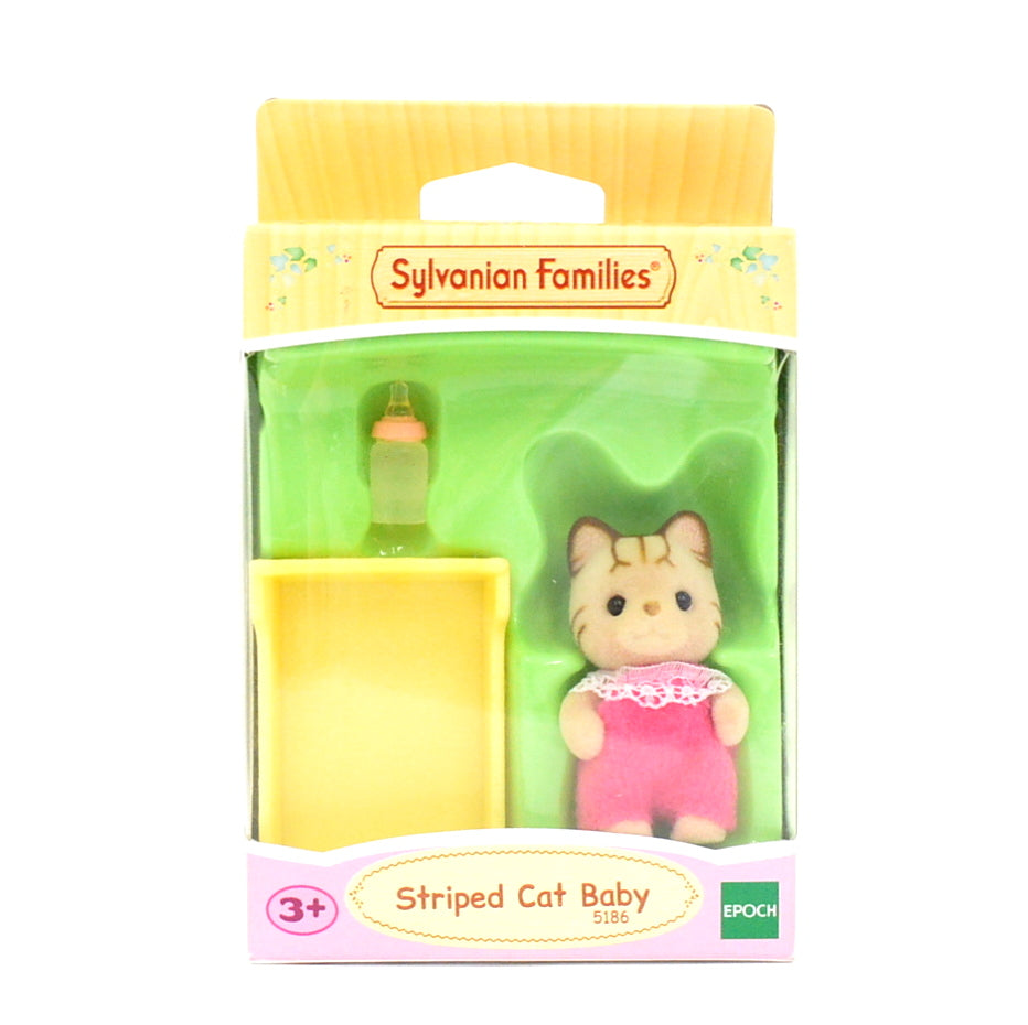 Striped Cat Baby 5186 Sylvanian Families Calico Critters