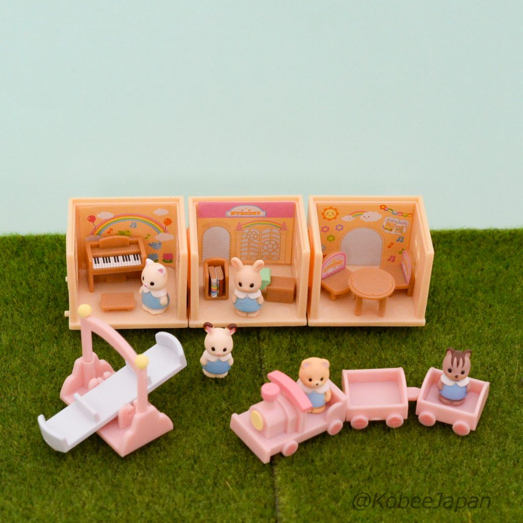 Capsule Toy Forest Nursery 5pc Set 2022 Sylvanian Families Calico Critters
