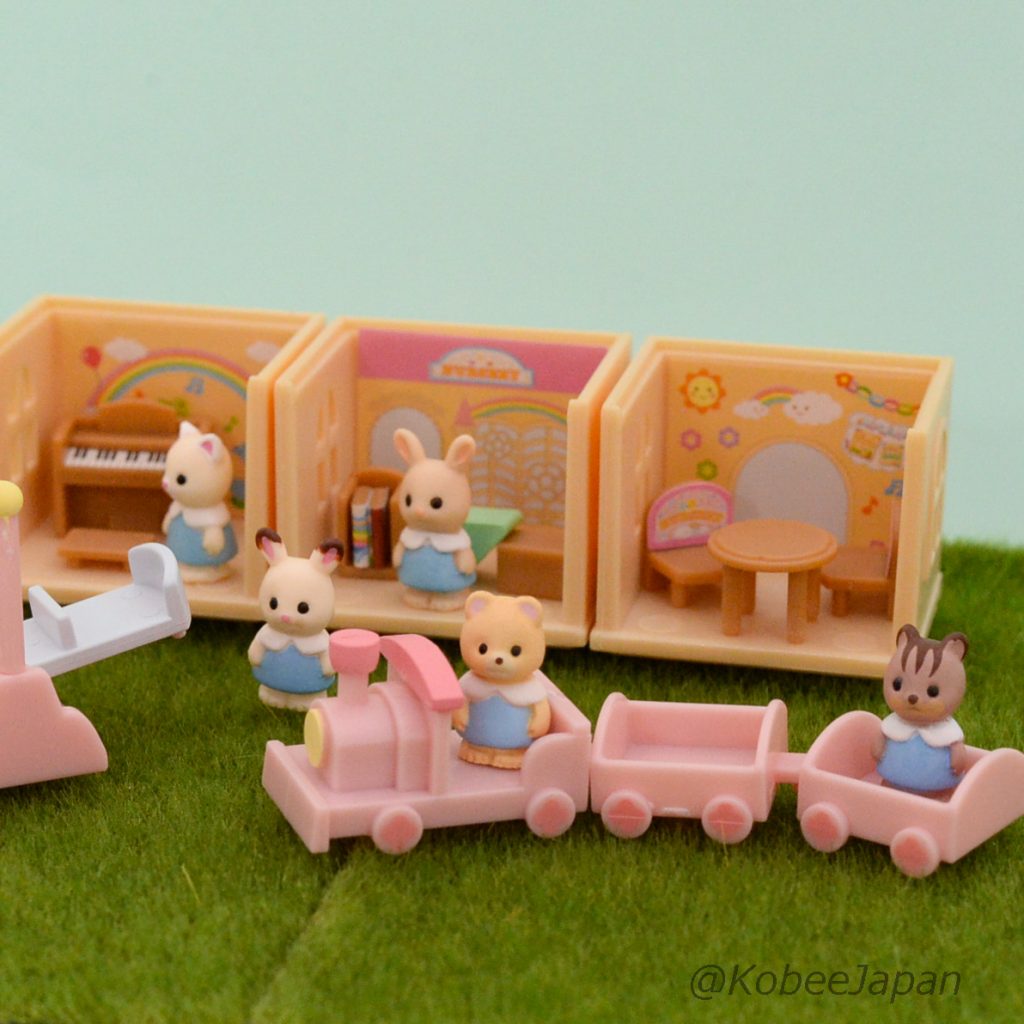 Capsule Toy Forest Nursery 5pc Set 2022 Sylvanian Families Calico Critters